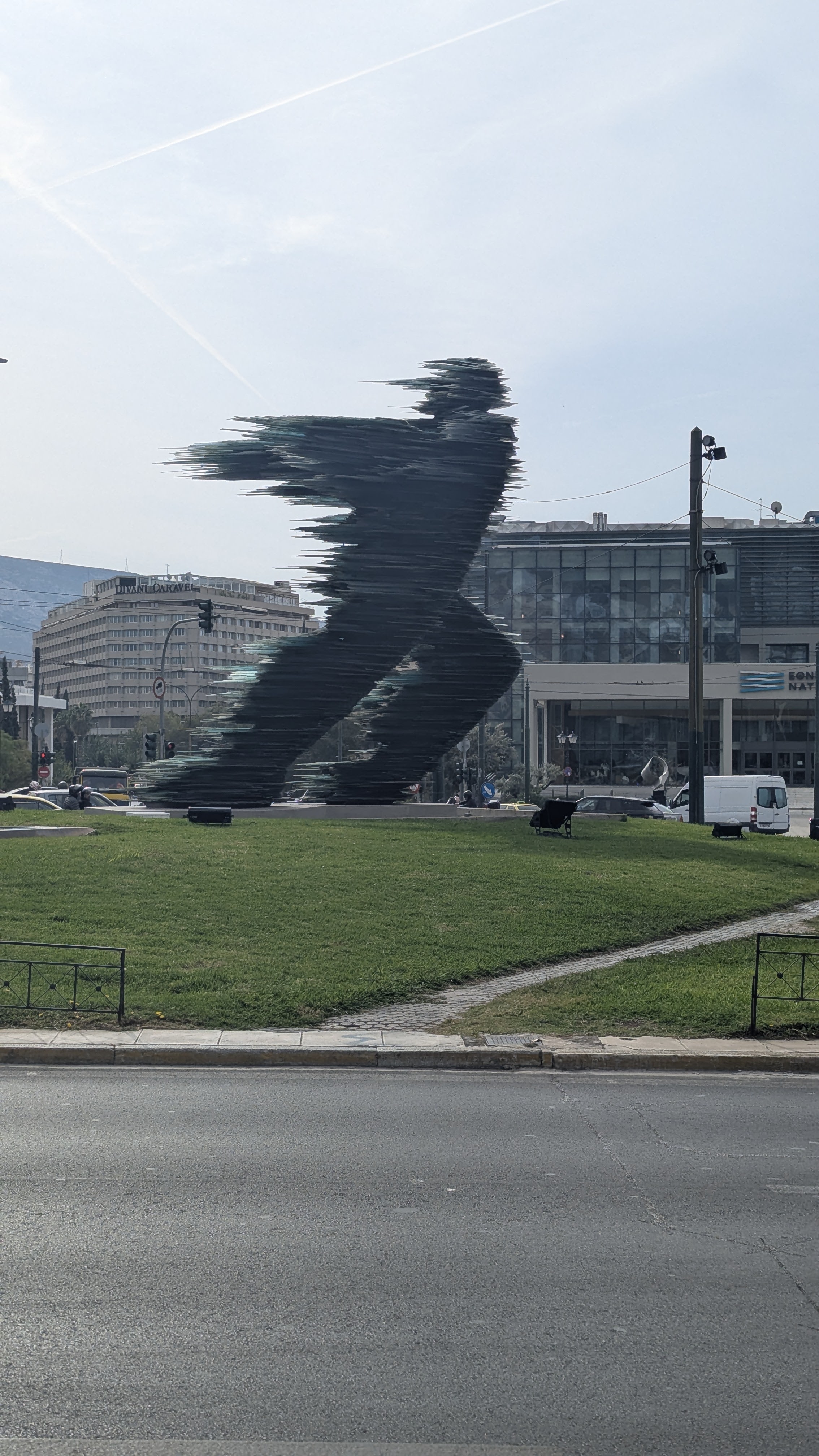 The Runner Statue Athens