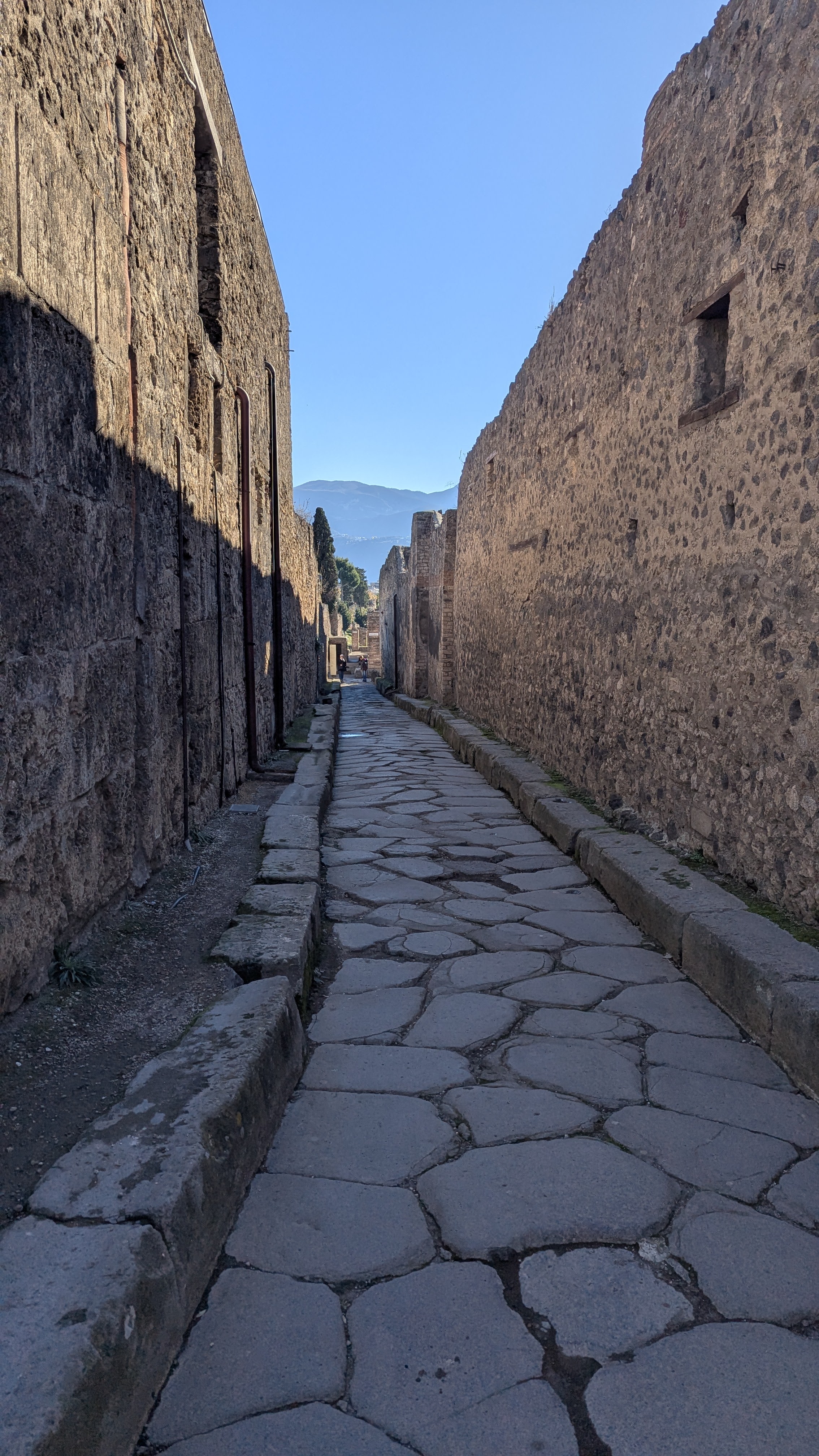 Preserved Ruins Pompeii